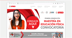 Desktop Screenshot of ened.conade.gob.mx